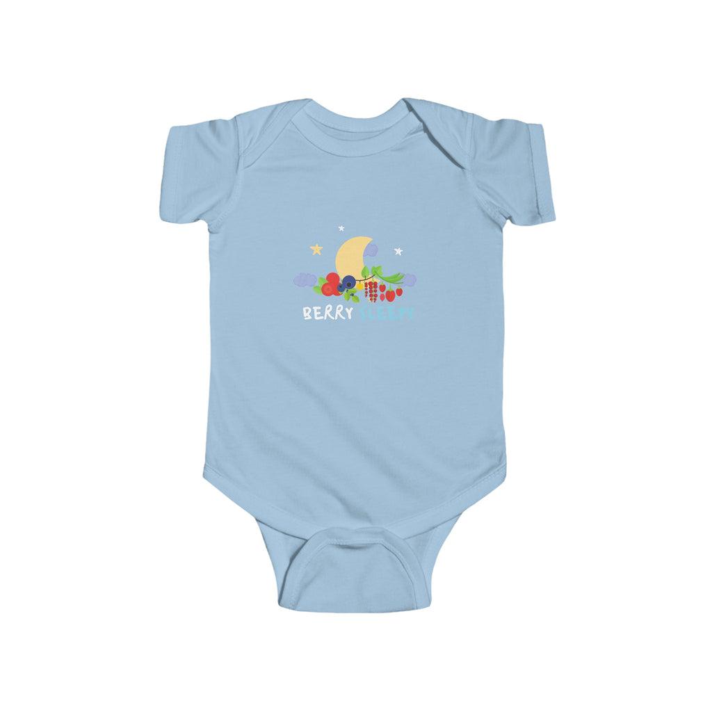 Berry Sleepy Baby Onesie Blue