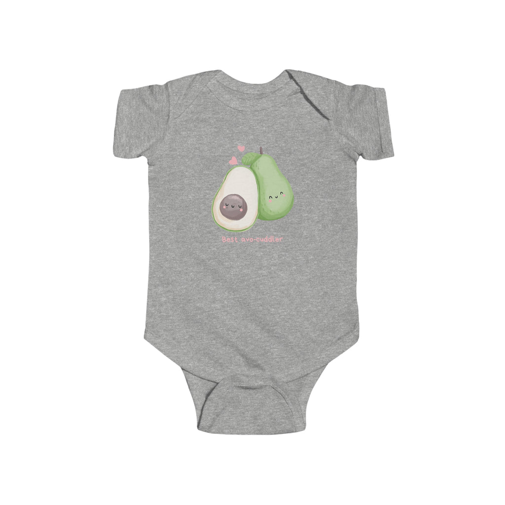 Best Avo-Cuddler Baby Onesie Gray