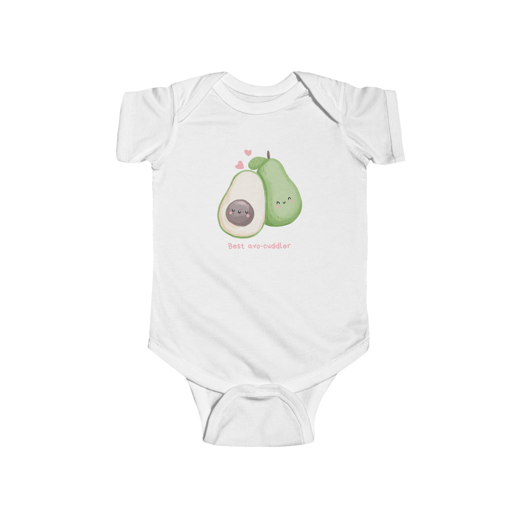 Best Avo-Cuddler Baby Onesie White