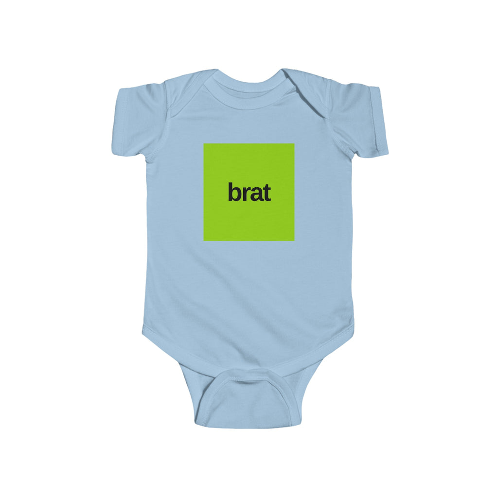 Brat Baby Onesie Blue