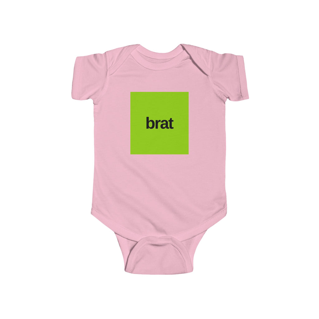 Brat Baby Onesie Pink