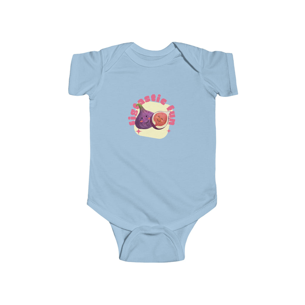 Figtastic Fun Baby Onesie Blue