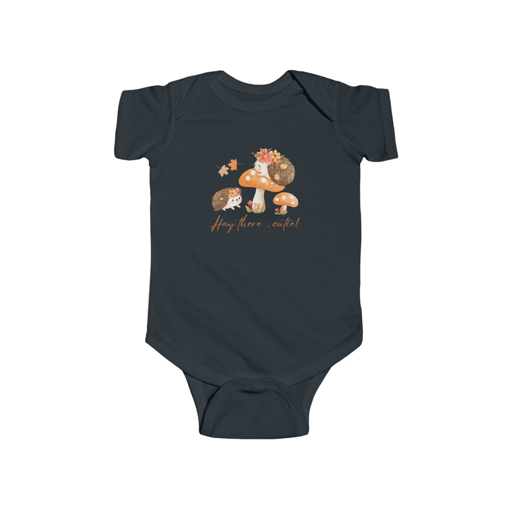 Hay There, Cutie Baby Onesie Black