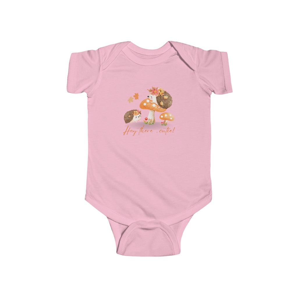 Hay There, Cutie Baby Onesie Pink