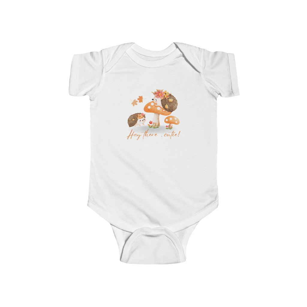 Hay There, Cutie Baby Onesie White