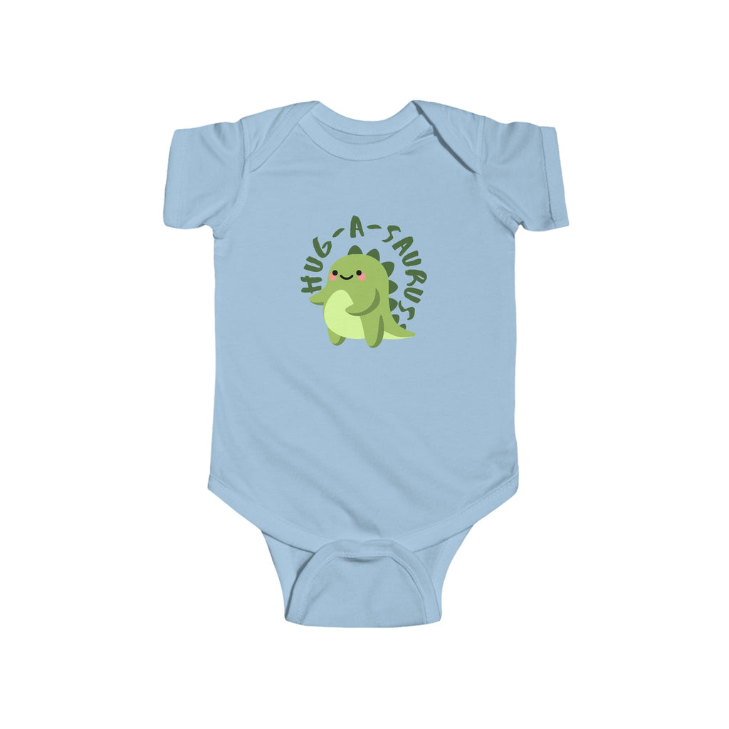 Hug-a-Saurus Baby Onesie Blue