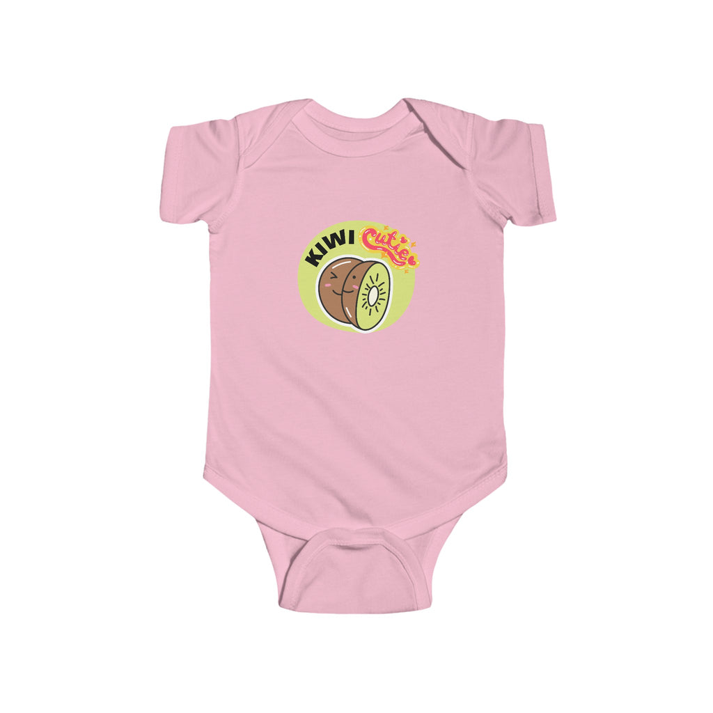 Kiwi Cutie Baby Onesie Pink