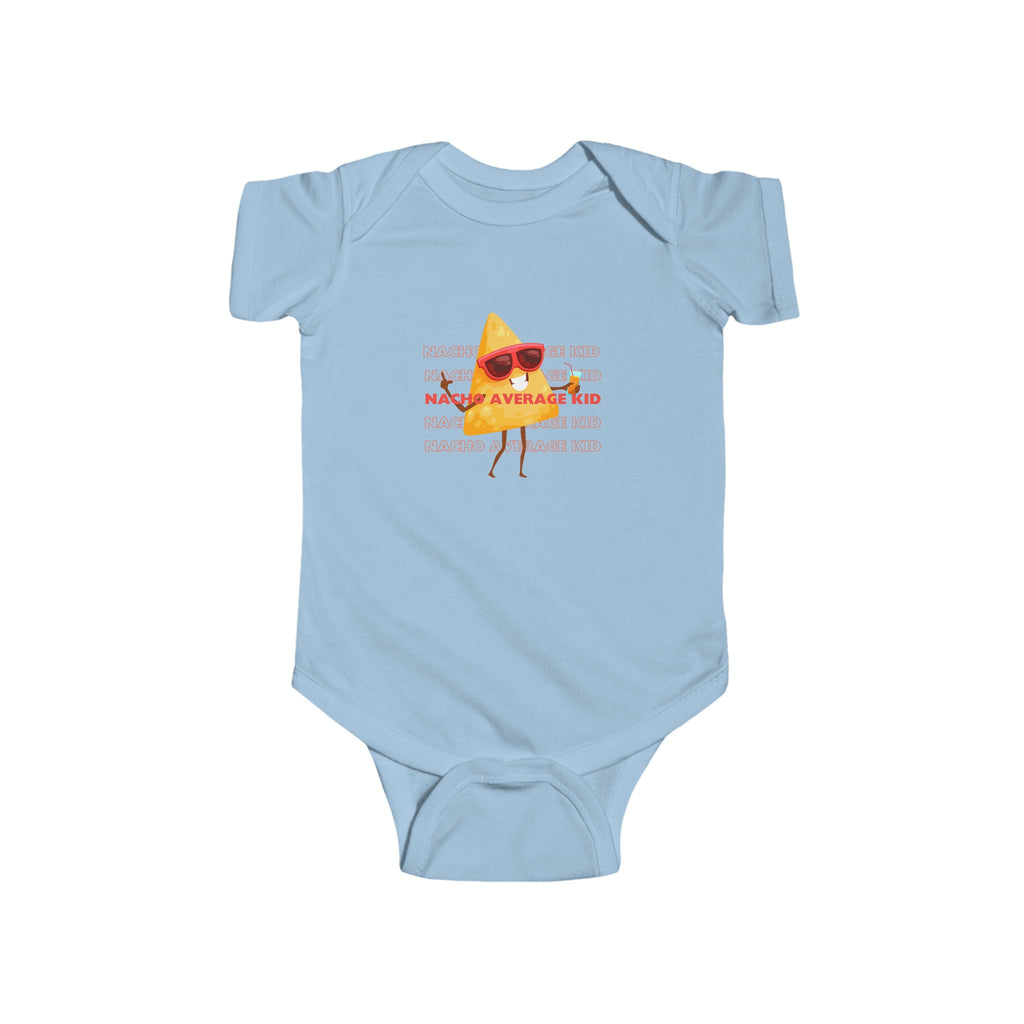 Nacho Average Kid Onesie Blue