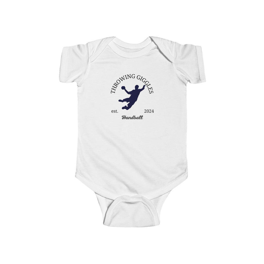 Olympics Handball Baby Onesie White