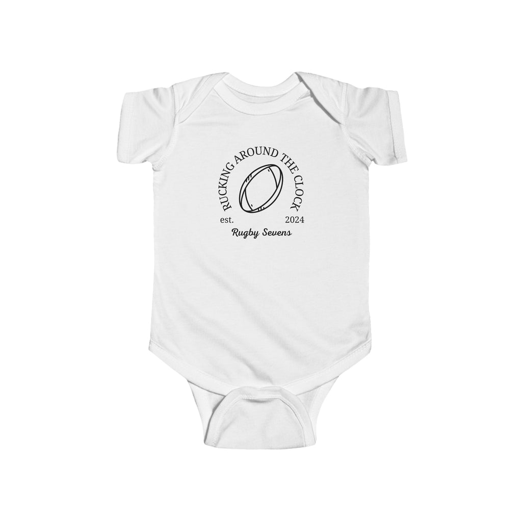 Olympics Rugby Sevens Baby Onesie White