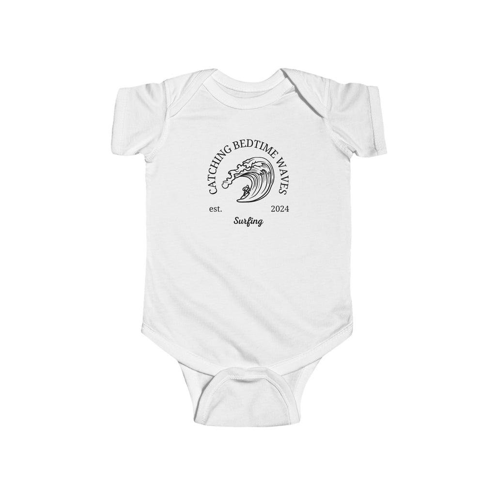 Olympics Surfing Baby Onesie White