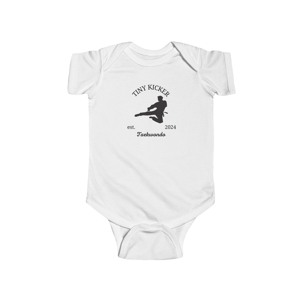 Olympics Taekwondo Baby Onesie White