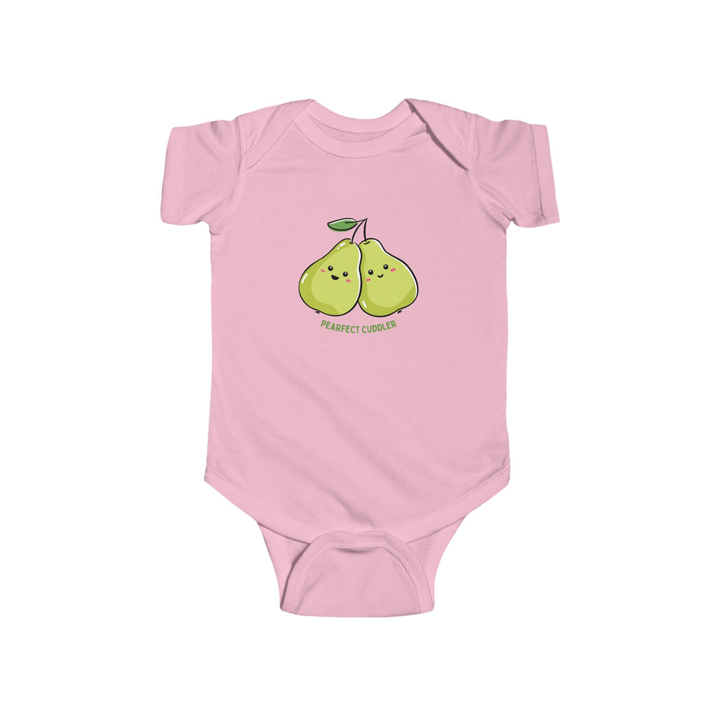 Pearfect Cuddler Baby Onesie Pink