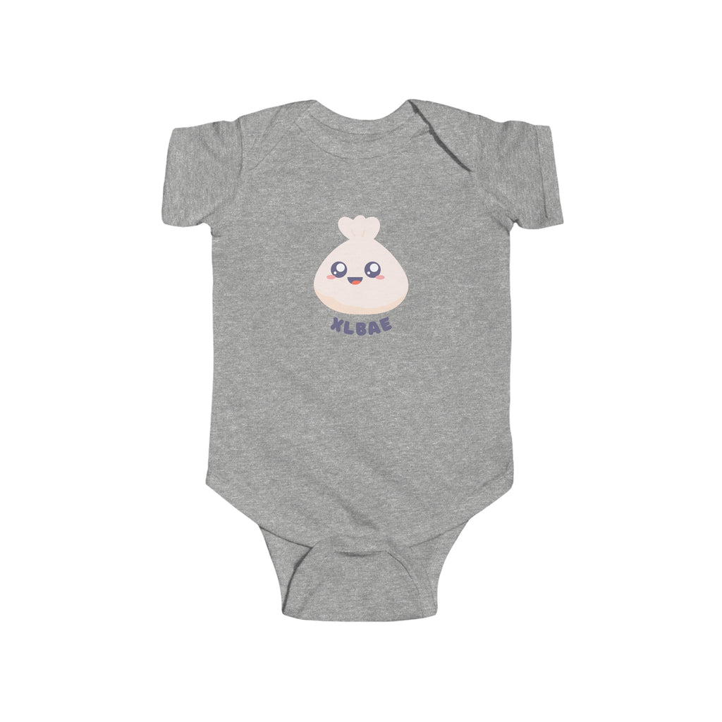 XLBae Baby Onesie Gray